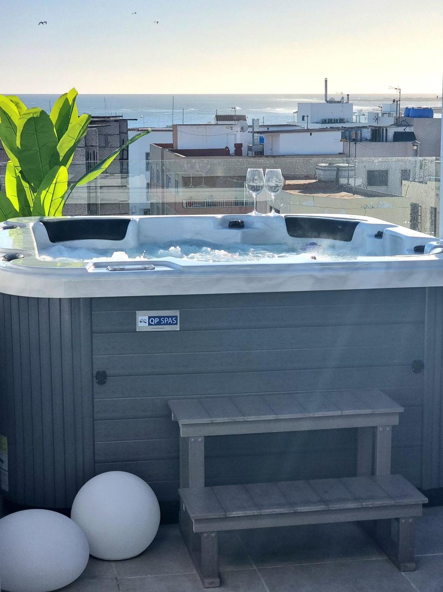 Luxury Penthouse Valentin With Jacuzzi Apartment Corralejo Luaran gambar